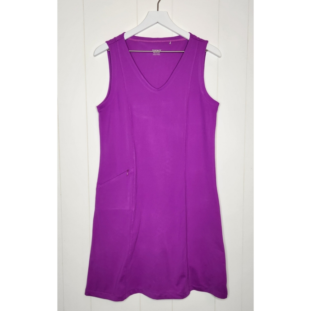 Toad & Co Purple Aquaculture Sleeveless Tank  Dress